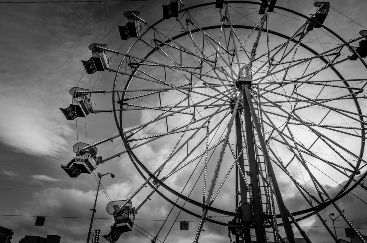 B&amp;W Carousel, Anchorage AK