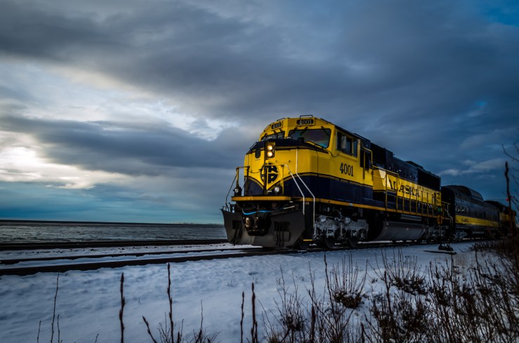 Train, Old Seward Hwy AK